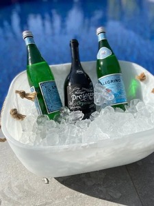 Cubeta de Hielo de Resina para Vino Tinto y Blanco, Cubeta de Hielo de Resina para Botella de Champán, Cubeta de Hielo de Resina Clásica para Vino - Product Image 6