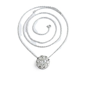 Collier pendentif minimaliste en diamant de laboratoire, argent sterling 925, or massif 14K 18K, bijou délicat pour tous les jours, cadeau pour femme - Product Image 2