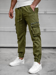 Pantalon cargo en toile lavée légère pour homme, best-seller - Confortable, décontracté, idéal pour le travail et les voyages, design élégant et tendance - Product Image 6
