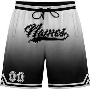 Shorts de basketball personnalisés pour hommes, sublimés, en toile unie, décontractés, à séchage rapide, avec cordon de serrage, respirants, style sportif, poches avant avec logo - Product Image 1