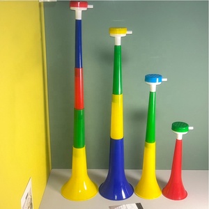 Trombe Vuvuzela Retrattili in Plastica per Tifosi di Calcio, Giocattoli Economici per Eventi Sportivi, Trombe a Cornetta All'ingrosso - Product Image 2