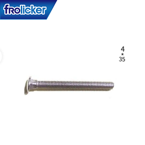 FRO Brand M4 X 35 Metal Round Head Screw for Mario Machine Arcade <b>Game</b> Equipment - Product Image 1
