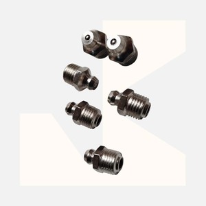 <b>GREASE</b> <b>NIPPLE</b> 1450/0001 1/8BSP fit for JCB Backhoe Loader 3CX 4CX Lubrication Fitting OEM Spare Part - Product Image 1