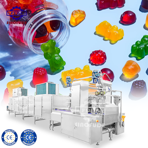 New 150-300KG/H Automatic Stainless Steel High Capacity New Digital Gelatin Pectin Filled <strong>Sweets</strong> Roll Extruder Machine - Product Image 6