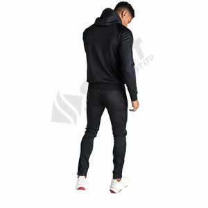 Nouveaux survêtements personnalisés pour hommes, vêtements de sport en polyester/coton - Product Image 4
