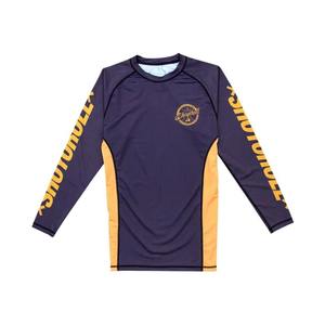 Rashguard Shoyorol Top Rankin personnalisé pour le combat – Rashguard Shoyorol demi-manches de qualité supérieure - Product Image 4