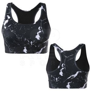 สปอร์ตบราสำหรับผู้หญิงทรงโมเดิร์น ผลิตด้วยเทคนิค Sublimated น้ำหนักเบา เหมาะสำหรับการเคลื่อนไหวอย่างกระฉับกระเฉง สวมใส่สบาย และเหมาะกับไลฟ์สไตล์ - Product Image 4
