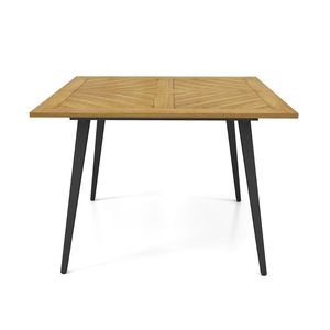 Tavolo da Pranzo per Esterni in Legno di Acacia per 4 Persone, Ideale per Giardino, Bordo Piscina e Cortile - Product Image 4