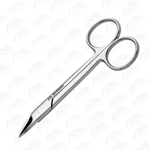 Tijeras Curvas Beebee para Coronas Dentales, de Acero Inoxidable, con Fuente de Alimentación Manual, de la Mejor Calidad, 10.5 cm - Product Image 4