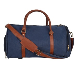 Elegant Leather Look Travel Duffle Bag with Durable Synthetic Material Adjustable Shoulder Strap Large Capacity Storage <b>Backpack</b> - Product Image 1