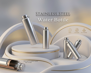 Premium Stainless Steel Insulated Water <b>Bottle</b> – Ergonomic Leak-Proof Vacuum Flask for Travel & Sports Top Quality At Low Cost - Product Image 4