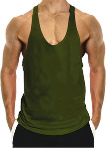 Débardeurs Homme Personnalisés à Col Rond, Séchage Rapide, Coupe Musclée, Unis, Sans Manches, 100% Coton, pour Entraînement et Gym – Prix Usine - Product Image 3