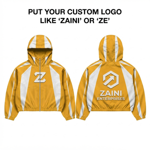 120 GSM Premium Canvas Polyester Men Windbreaker <b>Jacket</b> <b>Red</b> Green Color Block Panel Custom Digital Printing Logo <b>Waterproof</b> OEM - Product Image 1