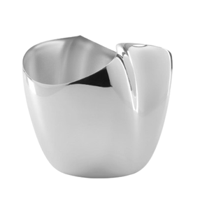 Seau à champagne en acier inoxydable, nouveau style, accessoires de bar, refroidisseurs à vin finition argent brillant à prix abordable - Product Image 4