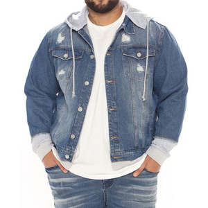 2025 Men's Loose Fit Casual Wear Best Style <b>Denim</b> <b>Jackets</b> for Unique Style Washed Hot Selling Wholesale <b>Denim</b> <b>Jackets</b> - Product Image 5