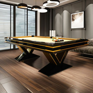 Mesa de Billar Profesional Americana de 8 pies y 9 pies, Mesa de Billar de Lujo para Interiores, Base de Pizarra de Madera Maciza, Mesa de Billar para el Hogar y la Sala de Juegos - Product Image 6