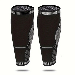 Anti-Fatigue Calf Sleeves Daily Use For Soccer Running & Cycling Moisture-Wicking Calf <b>Compression</b> Sleeves BY AMAZING INDUSTRIES - Product Image 2