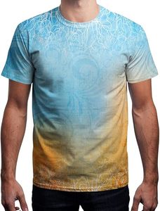 Las Mejores Ofertas en Camisetas de Sublimación de Alta Calidad para Hombre, Jersey Personalizado con Estampado, Manga Corta, Secado Rápido, Transpirable, Tops Deportivos - Product Image 6