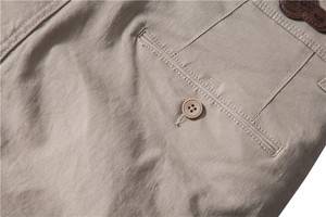 Jeans Tejidos Transpirables American High Street 2026 para Hombre, Corte Recto Holgado, Lavado, Color Sólido, Casuales, para Primavera, Verano, Otoño e Invierno - Product Image 3