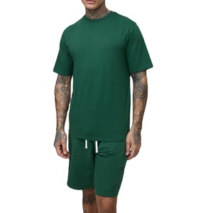 Ensemble T-shirt et short d'été personnalisés pour hommes, en coton, pour la gym et le fitness, collection été 2026, fabriqué par HAIDIIII SPORTS - Product Image 3