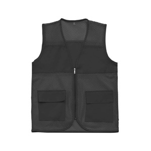 Gilet de sécurité RELEVO INDUSTRIES, vert lime, maille, fermeture éclair sur le devant, avec deux poches, haute visibilité, classe 2 ANSI, vêtements de travail imperméables - Product Image 2