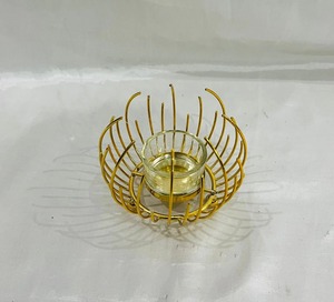 Modern Metal Wire Candle Holder Decorative <b>Tea</b> <b>Light</b> Holder Handmade Eco-Friendly <b>Christmas</b> Table Centerpiece Home Wedding - Product Image 1