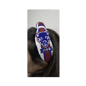 Bandeau noué rayé drapeau américain, accessoire de mode pour cheveux, bandeau élégant pour la Fête de l'Indépendance, provenant d'un fournisseur indien - Product Image 6