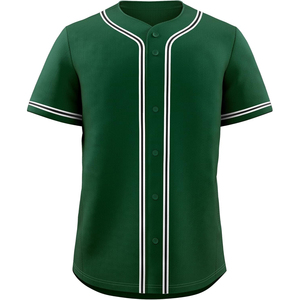Maillot de baseball personnalisé haut de gamme, impression par sublimation intégrale, tissu respirant, vêtements de sport pour équipes, fabricant d'articles de sport - Product Image 4