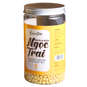 Boules de chocolat croustillantes à la banane HALAL, en vente directe d'usine, fournisseur OEM/ODM, pour la décoration de gâteaux – Produit phare - Product Image 1