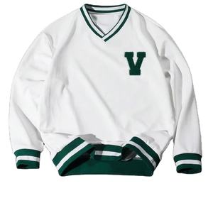 Sudaderas Pull-Over personalizadas de alta calidad para hombres Sudaderas Colorblock para hombres con estampado de logotipo al por mayor para la temporada de invierno - Product Image 1