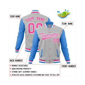 Vestes coupe-vent de baseball slim fit 2026 en coton de haute qualité, tailles plus, pour hommes – Collection personnalisée en promotion - Product Image 2