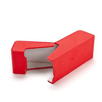 Nouvelle conception, boîte à lunettes rectangulaire multifonctionnelle en flanelle faite à la main, haut de gamme, disponible en plusieurs couleurs