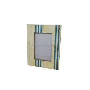 Diseño de lujo con incrustaciones de hueso, Color Natural, ecológico, duradero, hecho a mano, tamaño personalizado, marco de fotos, arte decorativo, foto de madera para el hogar - Product Image 1