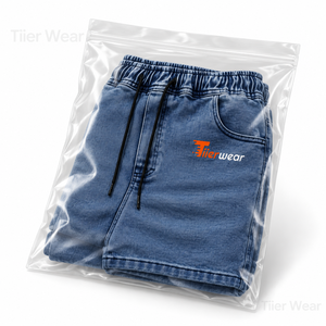 Shorts en jean pour hommes, déchirés, délavés, 100% coton extensible, décontractés, streetwear d'été, vintage, coupe slim, personnalisés ODM - Product Image 6