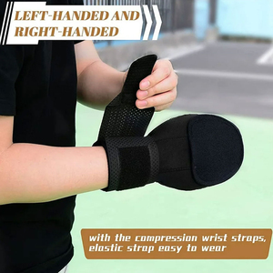 Guantes de Béisbol para Deslizamiento, Protector de Palma para Mano Izquierda, Correa de Compresión para Muñeca, Equipo de Entrenamiento Deportivo para Exteriores, Alta Calidad Work N Shine - Product Image 1