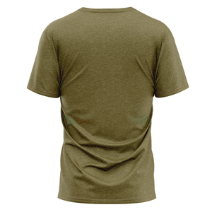 เสื้อยืดคอกลมแขนสั้นผู้ชายสำหรับฤดูหนาว ออกแบบโลโก้ตามสั่ง OEM ผ้าฝ้าย 100% ป้องกันขนร่วง ทรงหลวม ใส่ได้ทั้งฤดูใบไม้ผลิและฤดูใบไม้ร่วง - Product Image 2
