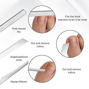 Kit de Herramientas de Acero Inoxidable de Alta Calidad para Uñas Encarnadas, Elevadores de Uñas, Herramientas de Pedicura Seguras para Uso Quirúrgico, para Tratamiento de Uñas y Alivio del Dolor - Product Image 5