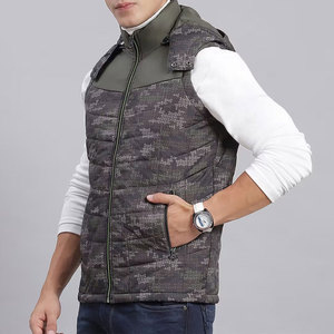 Chaleco Acolchado Reversible con Cierre, Cuello Alto, Impermeable, para Hombre y Mujer, con Logotipo Personalizado, de Moda, para Invierno - Product Image 2