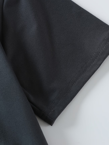 Camiseta de Manga Corta Holgada para Niños 2026, para Niños Mayores, 100% Algodón, Transpirable, Ecológica, con Impresión Personalizada, Venta al Por Mayor - Product Image 6