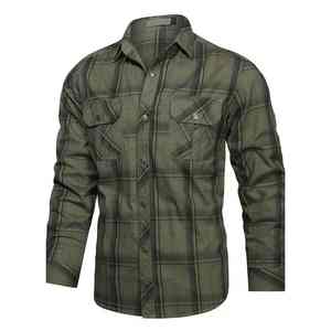 Camisa de Franela Clásica para Hombre, Último Modelo, Ropa Casual, Superventas, Servicio OEM, Diferentes Estilos - Product Image 3