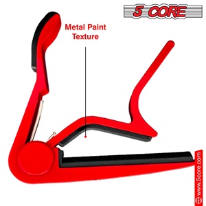 Paire de capodastres 5Core pour guitare acoustique et électrique, 6 cordes, pour banjo, mandoline, ukulélé - Product Image 3