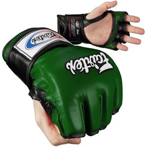 Gants Fairtex Ultimate MMA/Sanda - Doigt ouvert, cuir véritable, demi-doigts, légers, anti-humidité - Product Image 5