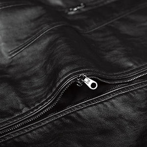 Chaquetas de Cuero 100% con Diseño Completo, Chaquetas para Hombre para la Temporada de Invierno, Chaqueta de Moda Masculina - Product Image 3