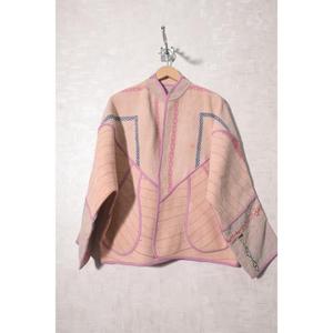 Chaqueta Kantha de Algodón Indio Vintage, Abrigo Boho Hecho a Mano para Mujer, Ropa de Invierno, Prenda Exterior con Parches - Product Image 2