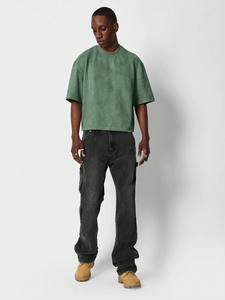 100% cotton casual wear t <b>shirts</b> with round collar - Product Image 6