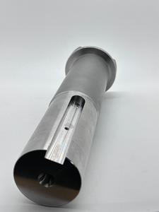 Eje de transmisión de acero mecanizado CNC de alta precisión personalizado con chavetero y brida para aplicación en válvulas - Product Image 6