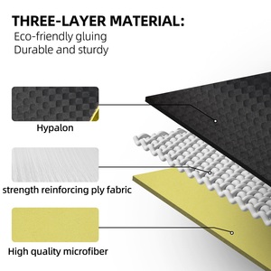 Unisex Anti-Slip PU Full <b>Finger</b> Gym Gloves with Adjustable Wrist <b>Strap</b> for Fitness Workout Weightlifting Crossfit Hand Grips - Product Image 3