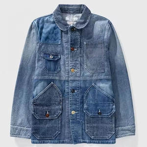 Chaqueta de Mezclilla para Hombre, Corte Regular, Color Sólido, Cierre de Botones, Estilo Urbano, Ropa Exterior 2026 - Product Image 2