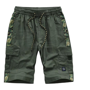 Pantalones Cortos de Golf Casuales para Hombre, 100% Algodón Tejido, Cintura Media, Transpirables, de Secado Rápido, Elásticos, Cómodos y Elegantes, Servicio OEM - Product Image 5