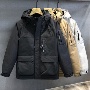 Veste longue et fine pour homme de haute qualité, imperméable, style tendance, logo personnalisé, prix de gros, tailles sur mesure, brillante - Product Image 5